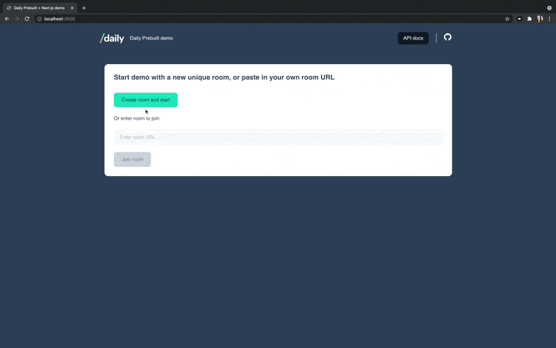 Gif demonstrates starting the video tutorial